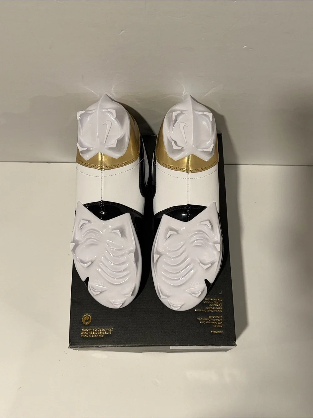 Nike Air Jordan 1 Low TD 'Metallic Gold Black White' (FJ6245-701) Size 8